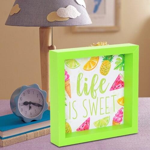 Wood Sign Wall House Modern Home Decoration Wall Art Wooden Block MDF Sign Tabletop Home Art Letters 2020 New Design Colorful