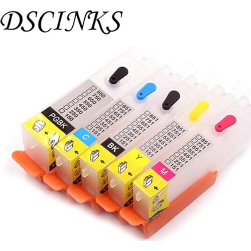 For Canon PIXUS IP7230 MG5430 MG5530 MG6430 MG6630 MG5630 MX923 MX723 IX6830 MG6330 printer refill ink cartridge PGI350 CLI351
