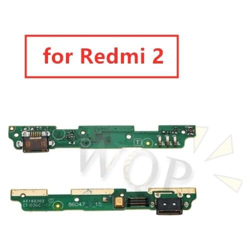 For Xiaomi Redmi 2 USB Charger Port Dock Connector PCB Board Ribbon Flex Cable phone screen repair spare parts