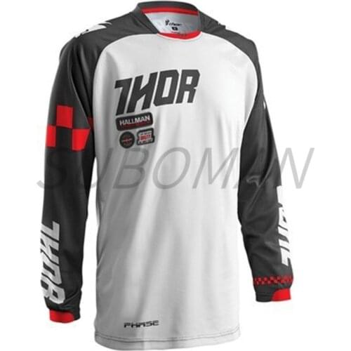2021 new thor enduro Cycling T-shirt Mountain Downhill Bike Long Sleeve Racing Clothes DH Offroad Motocross Jerseys wholesale
