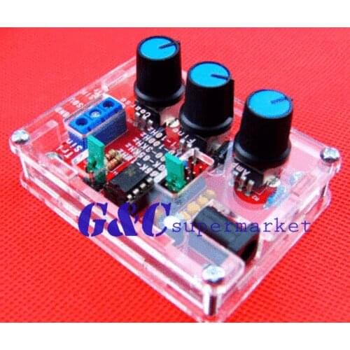 XR2206 Function Signal Generator DIY Kit Sine, Triangle, Square Output 1HZ-1MHZ Adjustable Frequency Amplitude diy electronics