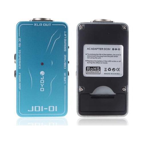 JOYO JDI-01 DI Passive Direct Box with Amp Simulation for Acoustic or Electric Guitar