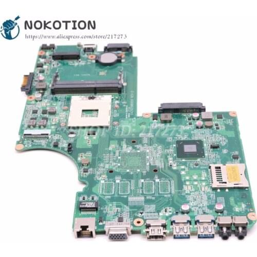 NOKOTION A000243940 DA0BD5MB8D0 MAIN BOARD For Toshiba Satellite L75 S75 Laptop Motherboard HM77 UMA DDR3