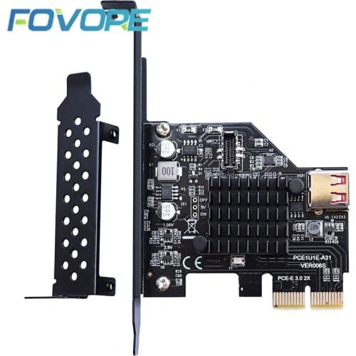 Add On Card PCI Express 3.0 USB 3.1 PCI-E Card PCIE USB Adapter Raiser TYPE-E USB3.1 Gen2 10Gbps + USB2.0 Expansion Card