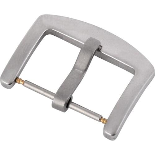 Newest Fashion 16/18/20mm/22mm/24mm/26mm Stainless Steel Silver Finished Watch Bands Solid Clasp Buckle Watchbands