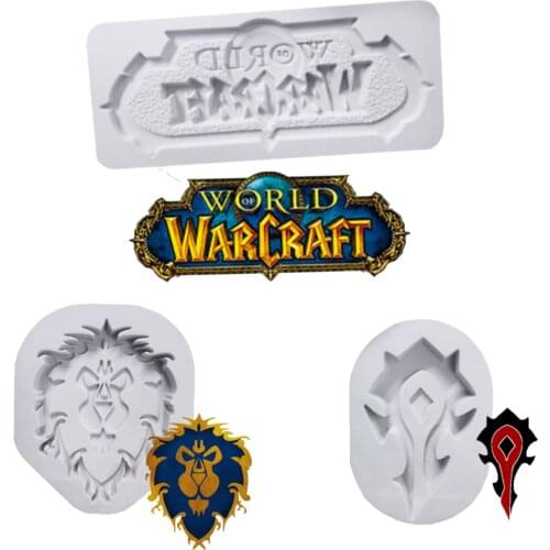 WOW Logo Silicone Mold Fondant Mould Cake Decorating Tools Chocolate Gumpaste Molds, Sugarcraft, Kitchen Gadget