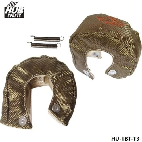 RACING - T3 Titanium Turbo Blanket heat shield barrier 1,800 degree temp rating HU-TBT-T3
