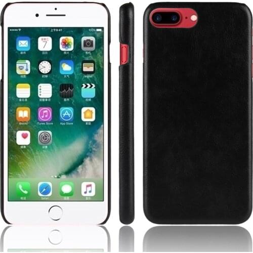 Subin Slim Cases For Apple iPhone 8 Plus Case Litchi Skin Pattern PU Leather and PC Book Cover For iPhone 8 Plus Phone Case