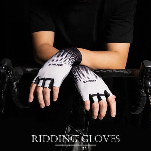 Bicycle gloves breathable men and women half-finger bicycle gloves sports non-slip and sweat-proof gloves cycling bicycle gloves