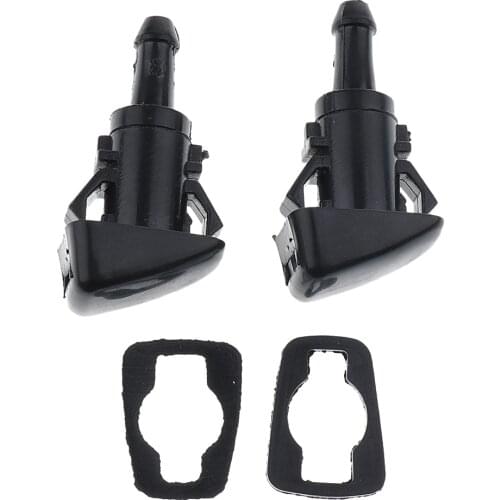 1 Pair Auto Car Wiper Washer Spray Nozzle For Chrysler 300C Sebring Jeep Compass Patriot
