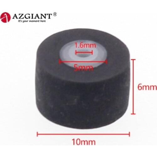1PC 10x6x1.6mm Card Retractor Press Belt Pulley Deck Audio Pressure Recorder Stereo Roller Tape Card Seat Pinch Roller for SONY