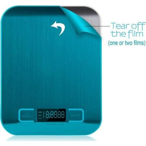 5/10kg Digital Kitchen Scale, LCD Display 1g/0.1oz Precise Stainless Steel Food Scale for Cooking Baking weighing Electronic