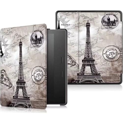 Case For Amazon kindle oasis Protective New 2017 PU 7 inch eBook Reader Smart Cover Protector Leather Oasis 7'' Sleeve cases