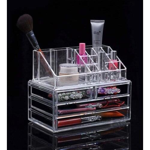 Mordoa Jewelry Storage Display Boxes Makeup Drawers Storage Organizer