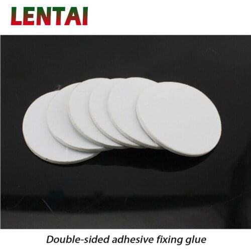 LENTAI For Skoda octavia a7 a5 2 rapid Lada granta Citroen c4 c5 Chery 1Set Round Seamless Strong Double-Sided Tape Car Stickers