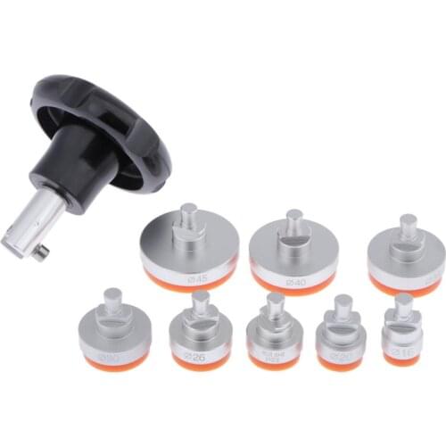 Metal Watch Back Case Opener Wrench Tools Screw with 8 Dies for Watchamker