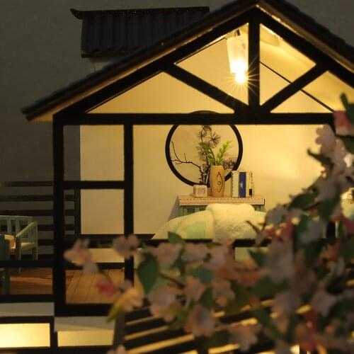 Dollhouse Miniature with Furniture Doll House Villa House for Girls Gift Toy