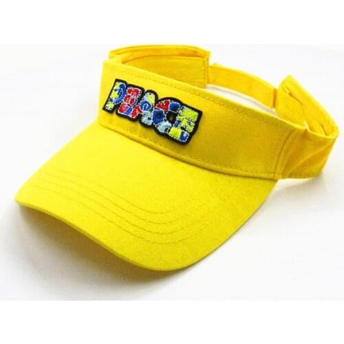 2020 New Style Color Letter Embroidery Visors Baseball Cap Adjustable Snapback Cap for Men and Women 046