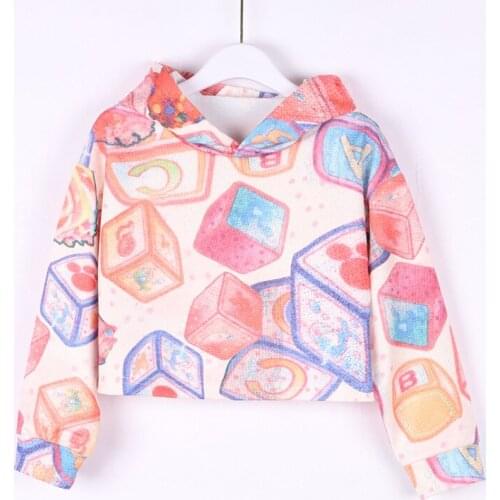 Parent-Child Wear 2021 New Family Matching Clothes Children Hooded Sweater Printed Loose Mother Daughter Matching Clothes 5 Year