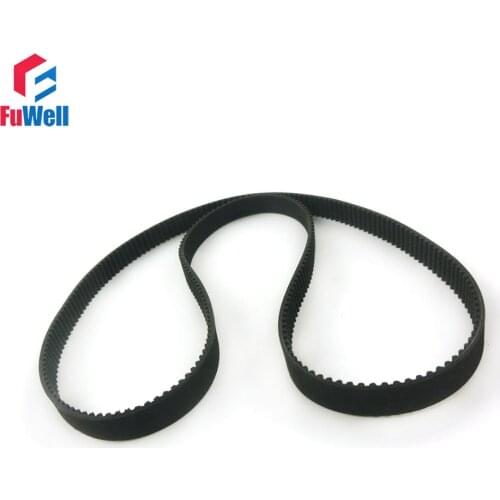 2pcs HTD3M Rubber Toothed Timing Belt 375/381/384/390/393/399/405/408/411/420/423/426/432/447/450/453-3M 3mm Pitch Gear Belts