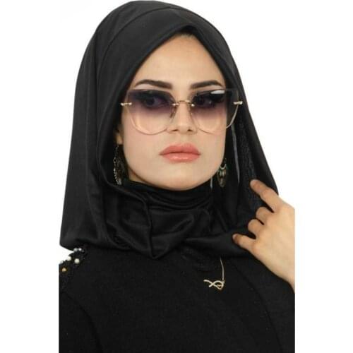Women Lady Ninja Head Cover Cotton Muslim Hijab Hijab Caps Islamic Underscarf Ninja Hijab Hat Cap Bonnet