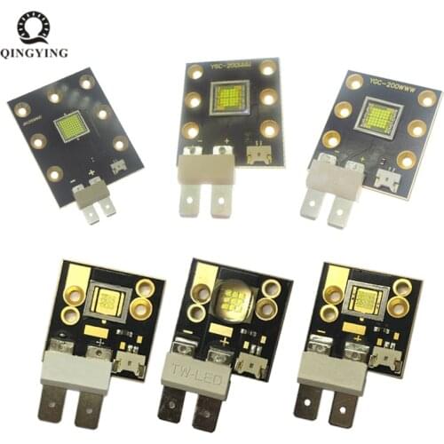 High Power LED Stage Light Chip 20W 60W 75W 90W 150W 180W 200W 250W 300W Cold White High Luminous For Moving Head Lamp Projector