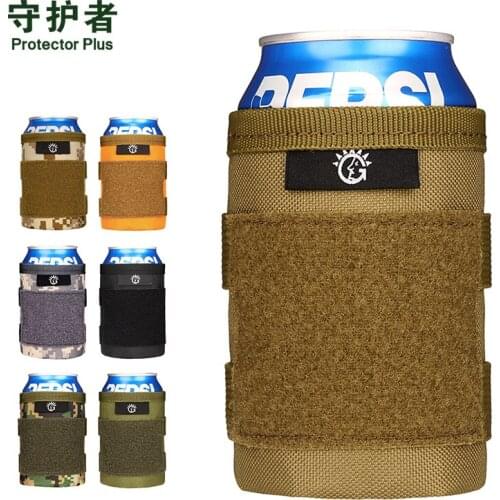 Tactical Army Sports Bag Beer Taschen Bottle Cover Military Mini Miniature Molle Personal Drink Set Outdoor Campi EDC Pouch