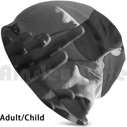 Slim Shady Beanies Knit Hat Hip Hop Slim Shady Rapper Rap 50 Cent Legend 2pac Big Black And White Vintage Old