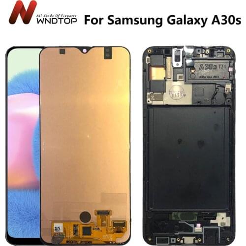 For Samsung Galaxy A30S LCD Touch Screen Digitizer Assembly Display For Samsung A30s A307 A307F A307G A307YN Display Screen+Tool
