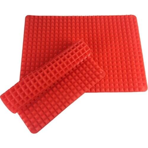 1PCS Silicone Multi-function BBQ Pizza Mat Barbecue Mat Microwave Oven Placemat Silicone Cake Mould