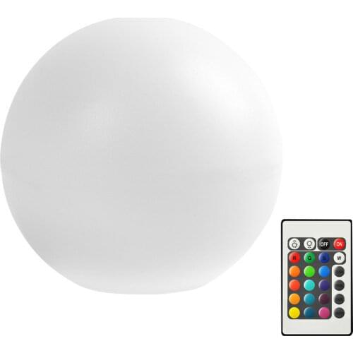 16 Color Floating Pool Lights Changing RGB LED Ball Lights IP67 Waterproof 20cm 15cm 12cm 8cm Hot Tub Night Lights Pool Toys