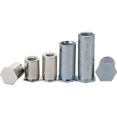 304 Stainless Steel Blind Hole Pressure Riveting Screw M2 M2.5 3.5M3 M3 3.5M4 M4