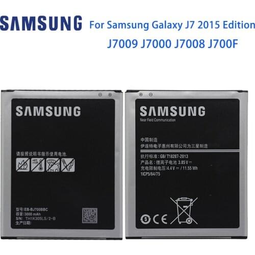 Original SAMSUNG J7 Neo Phone Battery EB-BJ700BBC EB-BJ700CBE 3000mAh For Samsung GALAXY j7 core j7 2015 J7008 J700F J7009 J7000