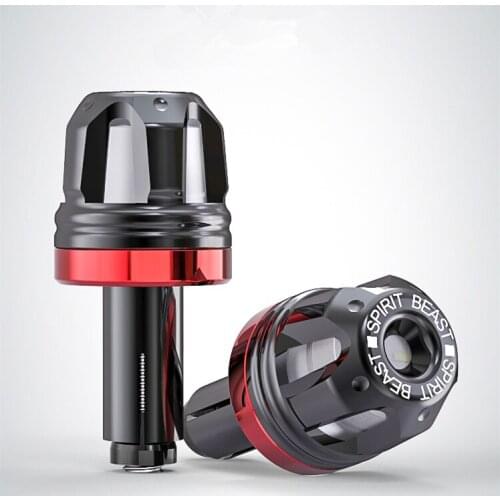 Motorcycle Accessories Handlebar balance head Handle decoration motocross Grips Motor protection led Signal lights
