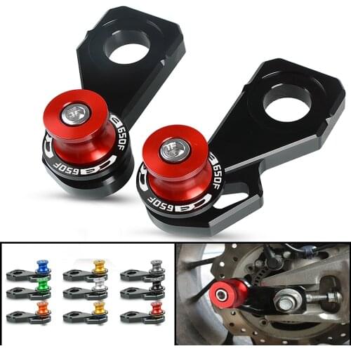 Motorcycle Accessories Rear Wheel Axle Stand Pick Up Hook Set For Honda CB650F CB 650 R CB650R Neo Sports Cafe CBR650F 2014-2019