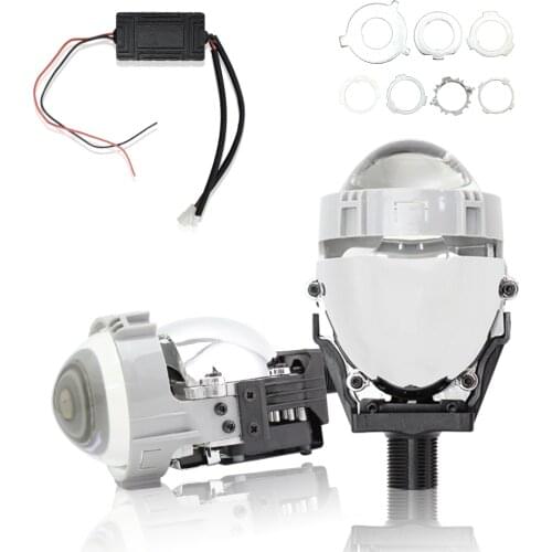 Bi LED Headlight Lens Projector For H1/H4/H7/H11/H13/9004/9005/9006/9007 LED Car Motorcycle Mini 1.8 2.0 2.5 3.0 inch LED Kit