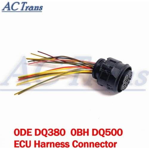 DSG Transmission 0BH DQ500 0DE DQ380 0BT 0DW ECU Wiring Connector 16 Pins OBH ODE 1J0927320