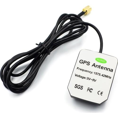 GPS Antenna with Two Amplification Car DVD Navigation GPS Active Antenna 3m Meters SMA Interface