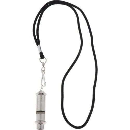 Loud Outdoor Emergency Survival Whistles with Lanyard for Camping Hiking Sports Dog Training SOS Signal Safety Gear