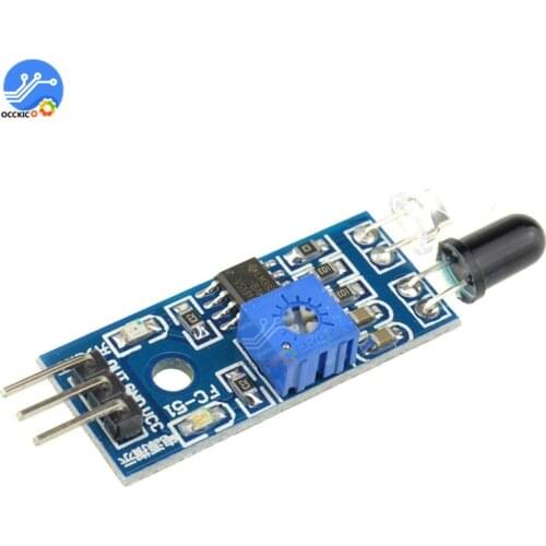 IR Infrared Obstacle Avoidance Sensor Module 3PIN Reflective Photoelectric for Smart Car Robot DIY Kit