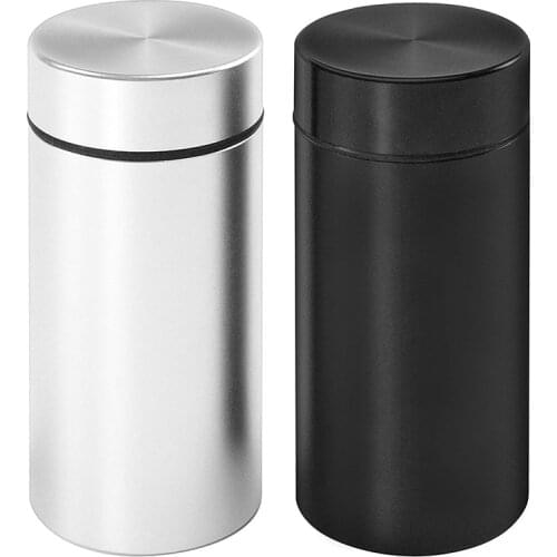 Smell Proof Container Aluminum Alloy Herb Stash Metal Sealed Can Tea Strage Bottles Jars Boxes