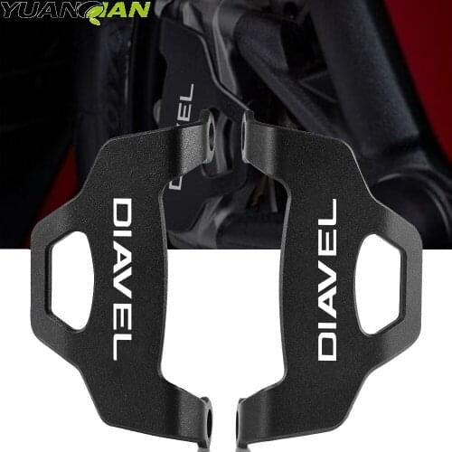 For Ducati Diavel 1260 1260S Front Brake Caliper Guard Brake Cover Protection Decorative Cover Motorcycle Accessories 2019-2021