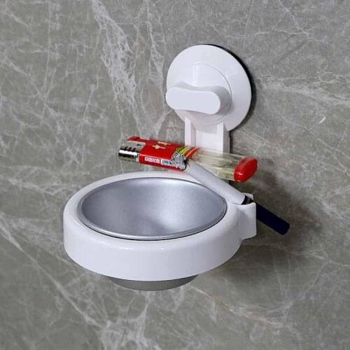 Free punching European fashion stainless steel ashtray creative personality wall type toilet bathroom