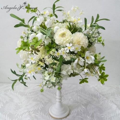 Customize Artificial Flower Ball Wedding Table Centerpiece Decoration Flower Bouquet Road Lead Home Window Display Party Props