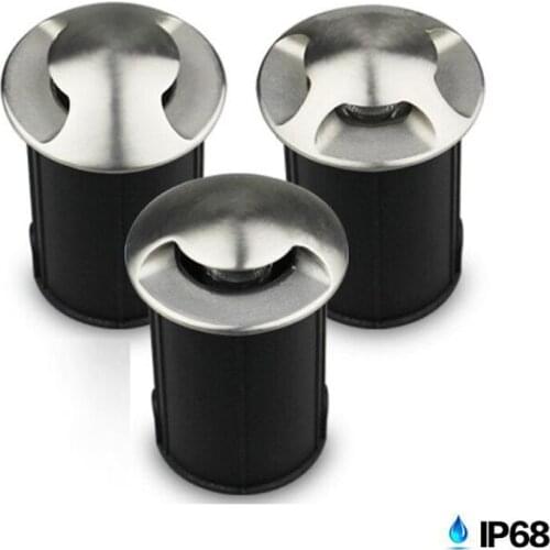 LED Underground light 3W Floor Lamp Outdoor Ground Spot Landscape Garden Square Path Buried Yard 85-265V DC12V 24V IP68