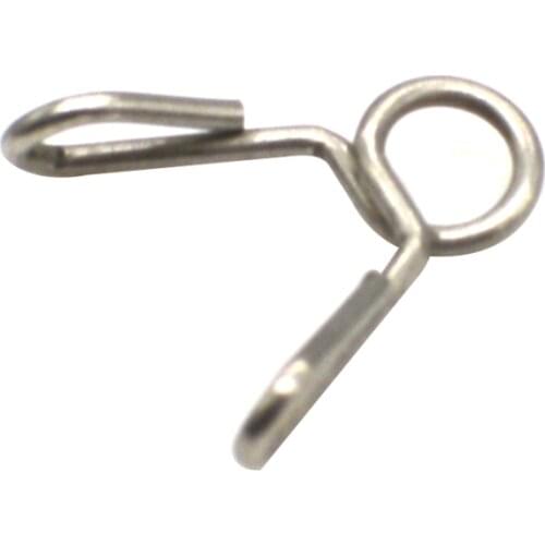 Custom 304 stainless steel small round single wire adjustable torsion spring hose clamp for tube