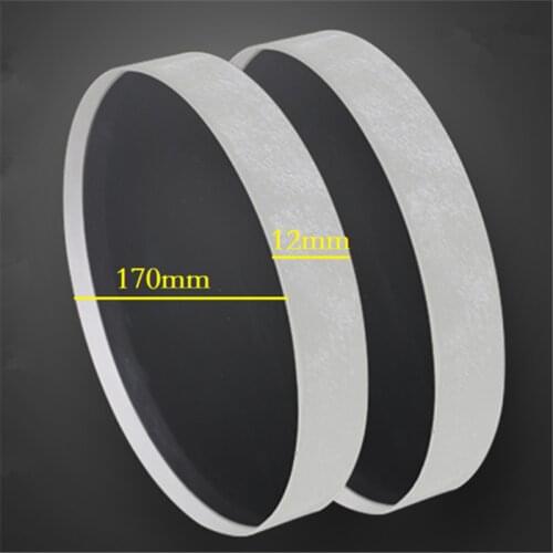 Borosilicate View Mirror,Sight Glass Disc Diameter 170mm--220mm ,High-heat And High-pressure Glass,Thickness 12mm,Error ±1mm
