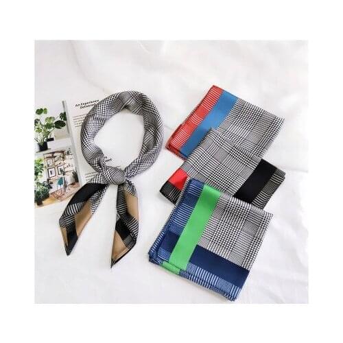 70*70cm New Fashion Printing Small Scarf Womens Professional Korean Variety Decorative Neckerchief Scarf