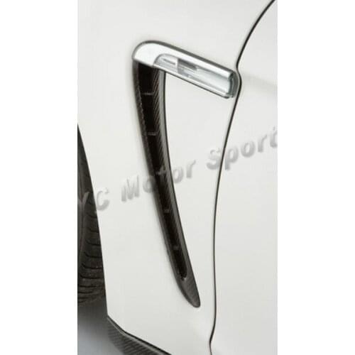 Car Accessories Dry Carbon Fiber DM Style Side Wing Vent 2pcs For 2010-2013 Panamera 970 Side Wing Vents Car-stying