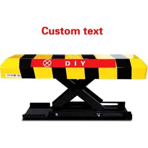 Remote Control Car Parking Barrier, parking space barrier height 300mm parking post barrier bollard